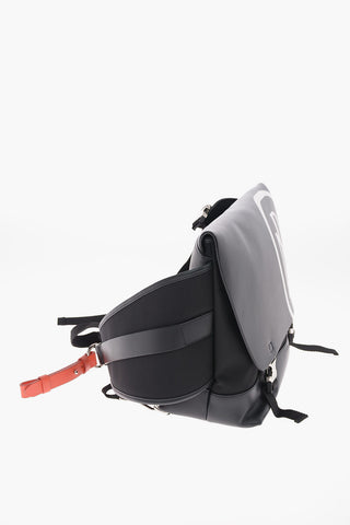Leather MONOGRAM SPLIT Messanger Bag
