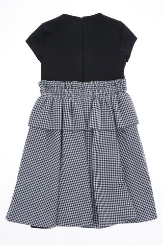 shephard's check dress