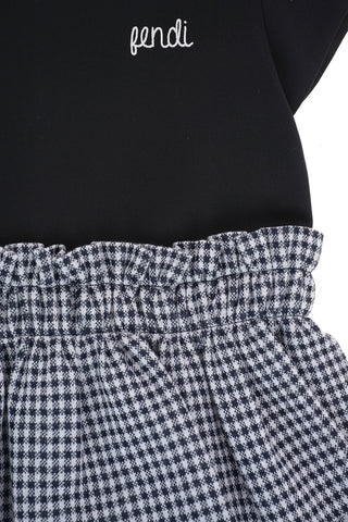 shephard's check dress