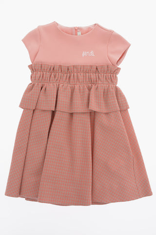 shephard's check dress