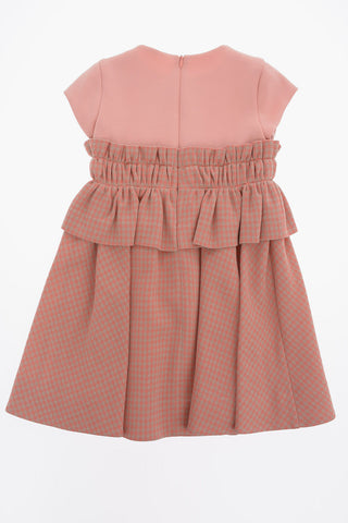 shephard's check dress