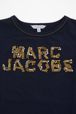 Logo-Embroidery Crew-Neck Sweater