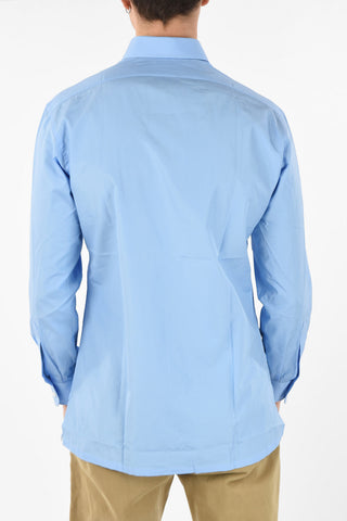 Camicia Collo Italiano in Cotone 