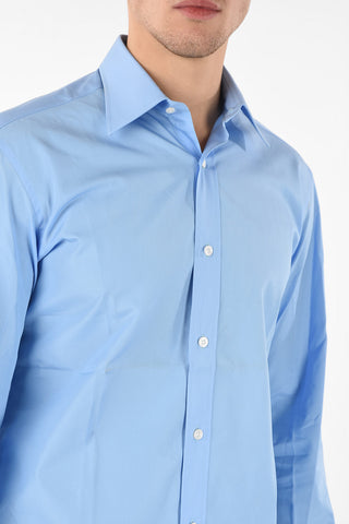Camicia Collo Italiano in Cotone 
