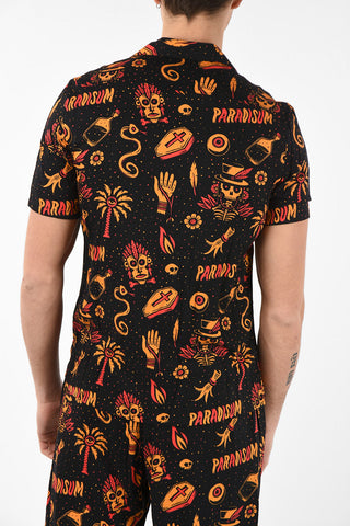 Camicia Maniche Corte PARADISIUM Stampata 