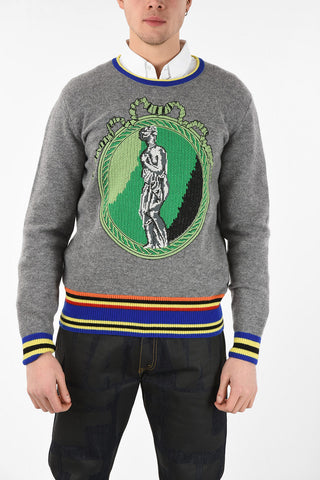 Wool MEDUSA Crew-Neck Sweater