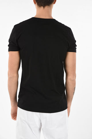Owl Printed Crew-Neck T-Shirt 