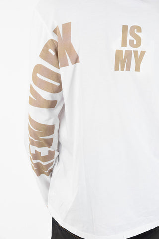 Cotton Printed Long Sleeve T-Shirt  