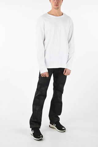 Cotton Printed Long Sleeve T-Shirt  