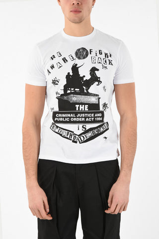 Cotton Printed Crew-Neck T-Shirt