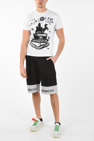 Cotton Printed Crew-Neck T-Shirt