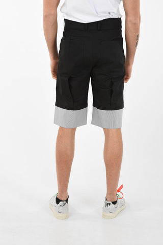 Cotton ANARCHY Shorts with Hooks Closure 