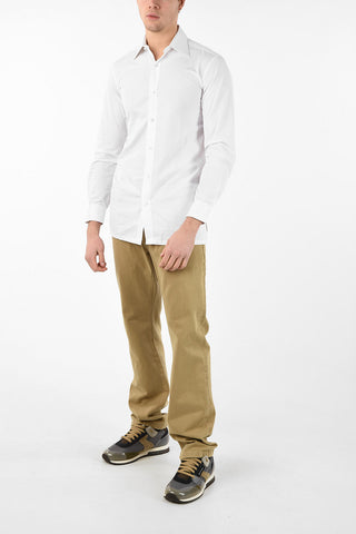 Camicia Collo Italiano in Cotone 