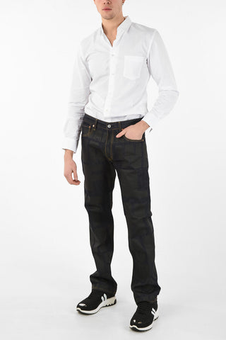JUNYA WATANABE LEVIS  Printed Straight Fit Jeans 22 cm