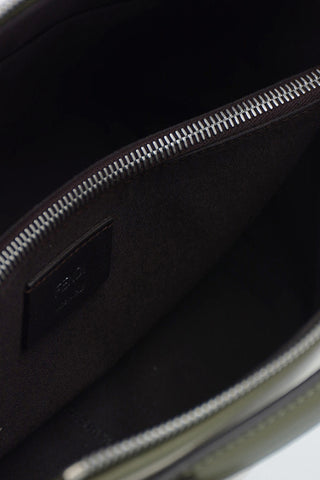 Canvas BY THE WAY Shoulder Bag with Leather Trimmings and Removable Shoulder Strap