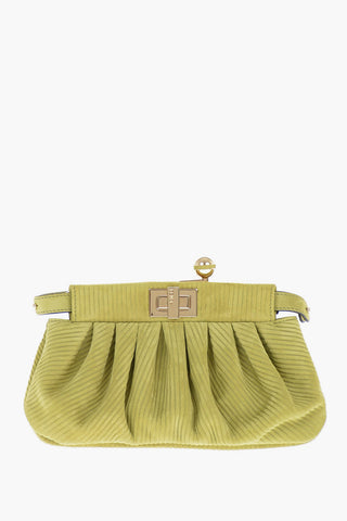 Mini Bag PEEKABOO CLICK in Suede con Catena 