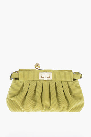 Mini Bag PEEKABOO CLICK in Suede con Catena 