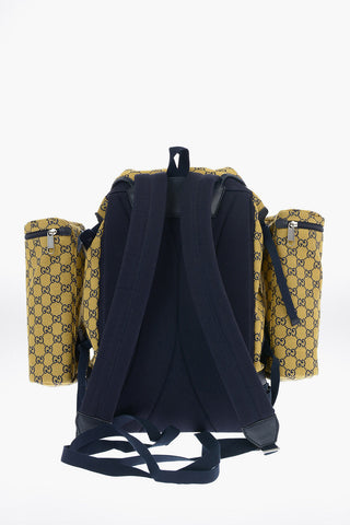 Fabric Maxi Monogram Utility GG Backpack 