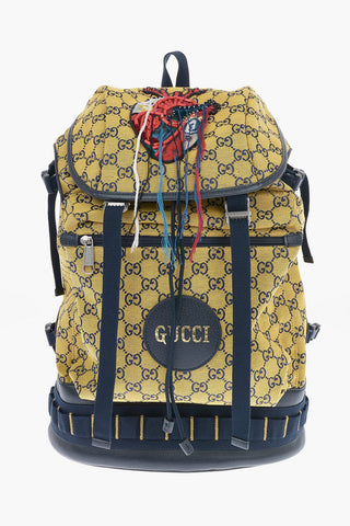 Fabric Maxi Monogram Utility GG Backpack 