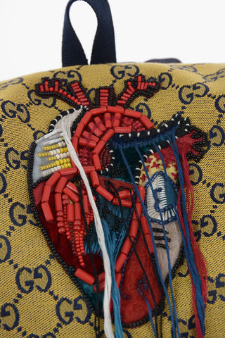 Fabric Maxi Monogram Utility GG Backpack 