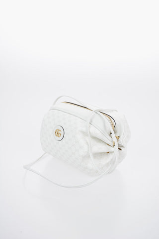 Leather Monogram Printed CANDY Cross Body Camera Bag