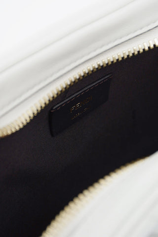 Soft Leather Monogram UPSIDE DOWN Shoulder Bag