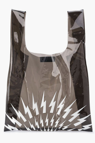 Vinyl FAIRISLE THUNDERBOLT Shopper Bag