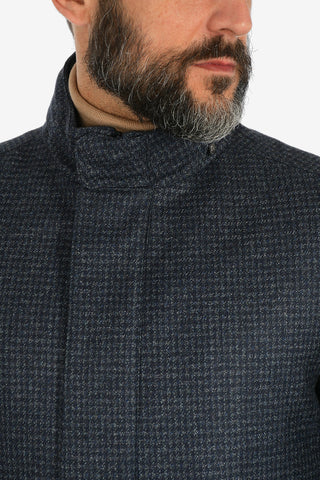 ID pea coat IDENTITY in lana vergine