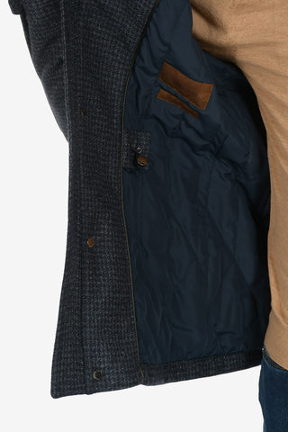 ID pea coat IDENTITY in lana vergine