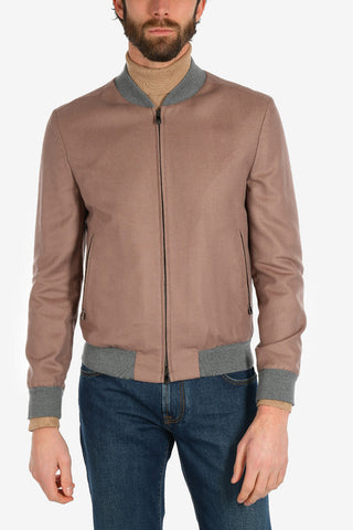 ID silk and cashmere outerwear jacket