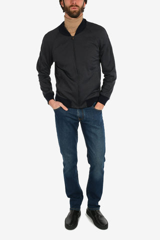 ID knit outerwear jacket