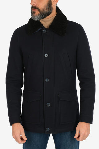 CC COLLECTION O. COAT Real Fur Detail KUPA Coat