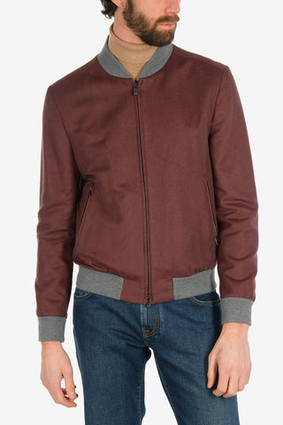 ID  silk and cashmere outerwear jacket