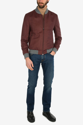 ID  silk and cashmere outerwear jacket