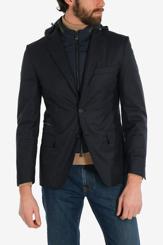 ID virgin wool OUTDOOR blazer