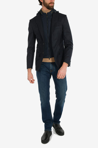 ID virgin wool OUTDOOR blazer
