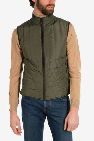 ID sleeveless reversible outerwear jacket