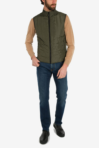 ID sleeveless reversible outerwear jacket