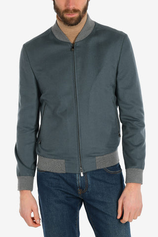 ID silk and cashmere outerwear jacket