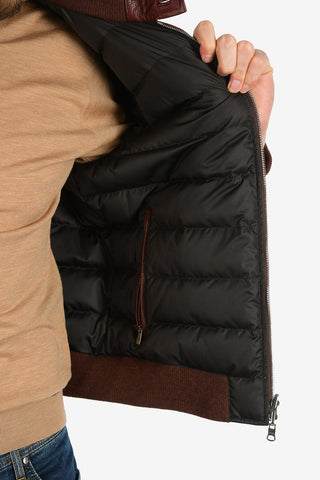 ID reversible puffer jacket