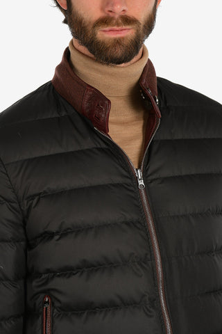 ID reversible puffer jacket