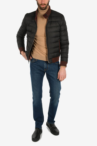 ID reversible puffer jacket