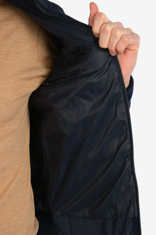 ID CHARM quilted jacket