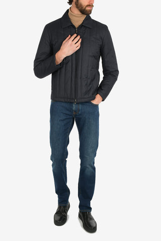 ID ROWER quilted jacket