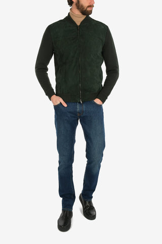 ID giubbotto in pelle e maglia
