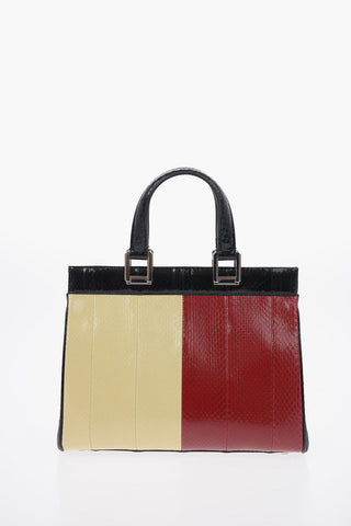 Snake Skin Tote Bag