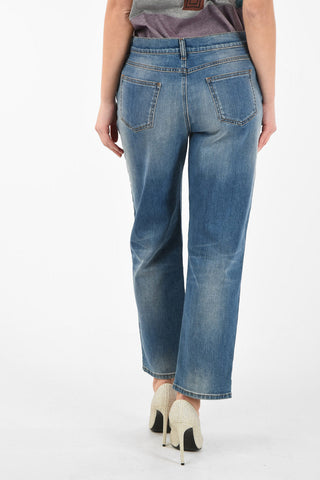 ROCKSTUD UNTITLED 06. Straight Fit Hight Waist Jeans