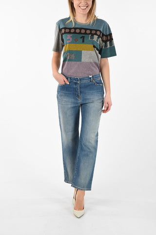 ROCKSTUD UNTITLED 06. Straight Fit Hight Waist Jeans