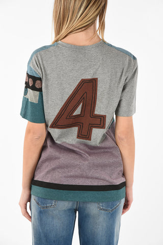 T-Shirt COUNTING PRINT in Cotone 