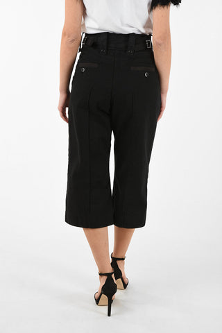 Jeans Crop a Doppia Pince